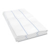 Tuff-Job Foodservice Towels, 1/4 Fold, 13 x 24, White/Blue, 72/Carton