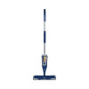 Hardwood Floor Mop, 15" Microfiber Head, 52" Blue Plastic/Steel Handle