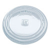 Portion Cup Lids, Fits 3.25 Oz To 5.5 Oz Portion Cups, Plastic, Clear, 2,500/Carton