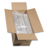 Plastic Hinged Lid Sandwich Container, 3.25 x 6.5 x 3, Clear, 85/Pack, 3 Packs/Carton