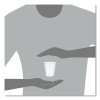 High-Impact Polystyrene Cold Cups, 5 Oz, Plastic, Translucent, 100/Pack