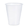 High-Impact Polystyrene Cold Cups, 7 Oz, Plastic, Translucent, 100/Sleeve, 25 Sleeves/Carton