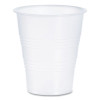 High-Impact Polystyrene Cold Cups, 7 Oz, Plastic, Translucent, 100/Pack