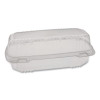 Clearview Smartlock Hinged Lid Container, 23 Oz, 8.5 x 4 x 2.5, Clear, Plastic, 250/Carton