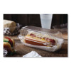Clearview Smartlock Hinged Lid Container, 23 Oz, 8.5 x 4 x 2.5, Clear, Plastic, 250/Carton