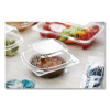 Clearview Smartlock Hinged Lid Container, 20 Oz, 5.8 x 6 x 3, Clear, Plastic, 500/Carton