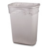 High-Density Waste Can Liners, 30 Gal, 8 Mic, 30" x 37", Natural, 25 Bags/Roll, 20 Rolls/Carton