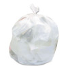 High-Density Waste Can Liners, 30 Gal, 8 Mic, 30" x 37", Natural, 25 Bags/Roll, 20 Rolls/Carton