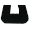 Disposable Urinal Floor Mat, U-Shaped, Orchard Zing Scent, Gray Non-Slip Perforated Surface, 23" x 21.63", 6/Carton