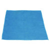 Lightweight Microfiber Cloths, 16 X 16, Blue, 12/Pack, 18 Packs/Carton