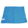 Lightweight Microfiber Cloths, 16 X 16, Blue, 12/Pack, 18 Packs/Carton