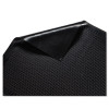 Clean Step Outdoor Rubber Scraper Mat, Black Ribbon Ribbed Polypropylene Surface, 36" x 60"