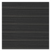 Air Step Anti-Fatigue Mat, Rectangular, Black Ribbed Surface, 24" x 36"