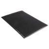 Soft Step Supreme Anti-Fatigue Floor Mat, Rectangular, Black Cross-Hatch Embossed Surface, 36" x 60"