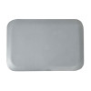 Pro Top Anti-Fatigue Mat, Rectangular, Gray Closed Cell Surface, 24" x 36"