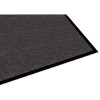 Golden Series Dual Rib Indoor Wiper Mats, Rectangular, Charcoal Gray Carpeted Surface, 36" x 60"