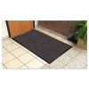 Golden Series Dual Rib Indoor Wiper Mats, Rectangular, Charcoal Gray Carpeted Surface, 36" x 60"