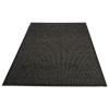 Golden Series Dual Rib Indoor Wiper Mats, Rectangular, Charcoal Gray Carpeted Surface, 36" x 60"