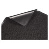 Golden Series Dual Rib Indoor Wiper Mats, Rectangular, Charcoal Gray Carpeted Surface, 48" x 72"