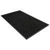 Platinum Series Walk-Off Indoor Wiper Mat, Rectangular, Black Carpeted Surface, 48" x 72"