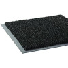 Cross-Over Wiper/Scraper Mat, Rectangular, Gray Carpeted Surface, 48" x 72"
