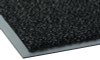 Dust-Star Microfiber Wiper Mat, Rectangular, Charcoal Gray Carpeted Surface, 36" x 10 Ft