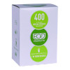 Wrapped Straw, 7.75", Plastic, Green, 9,600/Carton