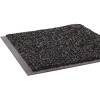 Fore-Runner Outdoor Scraper Mat, Gray Loop-Twist Ribbed Polypropylene Surface, 36" x 60"