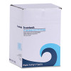 Flexible Wrapped Straws, 7.75", Plastic, White, 500/Pack, 20 Packs/Carton