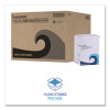 Flexible Wrapped Straws, 7.75", Plastic, White, 500/Pack, 20 Packs/Carton