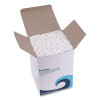 Flexible Wrapped Straws, 7.75", Plastic, White, 500/Pack, 20 Packs/Carton