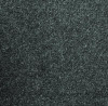 Rely-On Olefin Indoor Wiper Mat, Rectangular, Charcoal Gray Cut Pile Surface, 36" x 48"