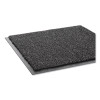 Rely-On Olefin Indoor Wiper Mat, Rectangular, Charcoal Gray Cut Pile Surface, 36" x 48"