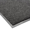 Rely-On Olefin Indoor Wiper Mat, Rectangular, Charcoal Gray Cut Pile Surface, 36" x 60"