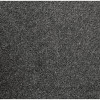 Rely-On Olefin Indoor Wiper Mat, Rectangular, Charcoal Gray Cut Pile Surface, 48" x 72"