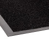Jasper Indoor/Outdoor Scraper Mat, Black Cut Pile Nylon Surface, 48" x 72"