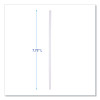 Wrapped Jumbo Straws, 7.75", Polypropylene, Clear, 500/Pack, 24 Packs/Carton