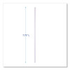 Wrapped Jumbo Straws, 7.75", Polypropylene, Clear, 500/Pack, 24 Packs/Carton