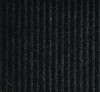 Needle-Rib Wiper/Scraper Mat, Rectangular, Charcoal Gray Ribbed Surface, 36" x 48"