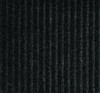 Needle-Rib Wiper/Scraper Mat, Rectangular, Charcoal Gray Ribbed Surface, 36" x 48"