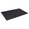 Needle-Rib Wiper/Scraper Mat, Rectangular, Charcoal Gray Ribbed Surface, 48" x 72"