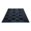 Parquet Scraper Mat, Black Blade Ribbed Rubber Surface, 36" x 60"