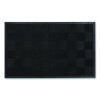 Parquet Scraper Mat, Black Blade Ribbed Rubber Surface, 36" x 60"