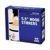 Wood Stir Sticks, 5.5", 1,000/Box