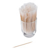 Cello-Wrapped Round Wood Toothpicks, 2.5", Natural, 1,000/Box, 15 Boxes/Carton