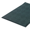 Super-Soaker Diamond Wiper/Scraper Mat, Rectangular, Slate Green Carpeted Surface, 36" x 10 Ft