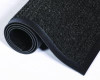 Super-Soaker Wiper/Scraper Mat With Gripper Bottom, Rectangular, Charcoal Gray Loop Pile Surface, 46" x 72"