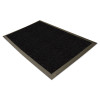 Eliteguard Indoor/Outdoor Floor Mat, Rectangular, Charcoal Gray Carpeted Surface, 36" x 60"