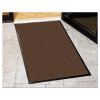 Waterguard Indoor/Outdoor Scraper Mat, Rectangular, Brown Ridged Needle-Punch Surface, 48" x 72"