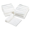 Can Liners, 33 Gal, 11 Mic, 33" x 40", Natural, 25 Bags/Roll, 20 Rolls/Carton